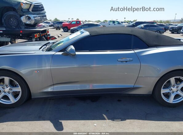 1G1FB3DX9L0132748 2020 CHEVROLET CAMARO Gray Widok wnętrza 360 stopni