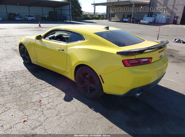 1G1FC1RS3G0140719 2016 CHEVROLET CAMARO Желтый Задняя левая четверть
