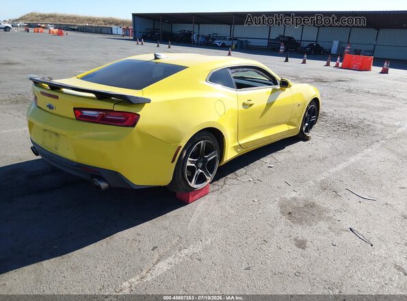 1G1FC1RS3G0140719 2016 CHEVROLET CAMARO Желтый Задняя правая четверть