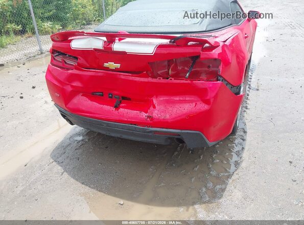 1G1FC3DS0H0212738 2017 CHEVROLET CAMARO Красный Вид спереди