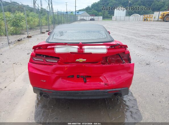 1G1FC3DS0H0212738 2017 CHEVROLET CAMARO Красный 