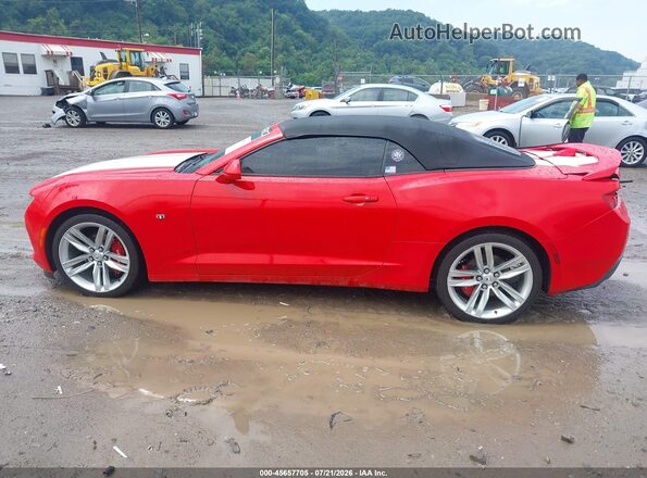 1G1FC3DS0H0212738 2017 CHEVROLET CAMARO Красный Панорамный вид салона 360°