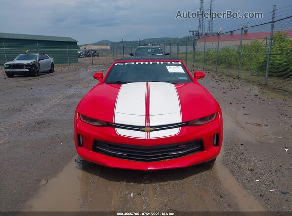 1G1FC3DS0H0212738 2017 CHEVROLET CAMARO Красный Вид щитка приборов
