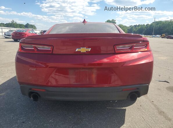 1G1FD1RS0G0178485 2016 CHEVROLET CAMARO Red Vista trasera