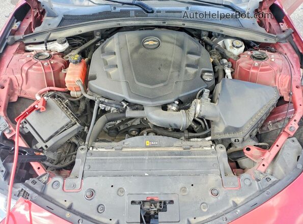 1G1FD1RS0G0178485 2016 CHEVROLET CAMARO Red Vista interior trasera