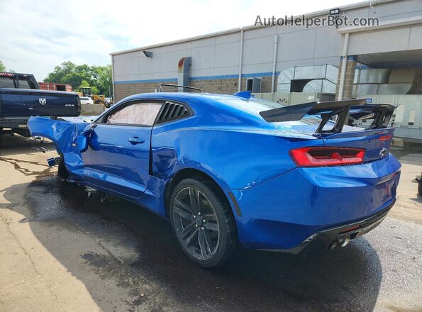 1G1FD1RS0H0116263 2017 CHEVROLET CAMARO Blue Հետևի ձախ
