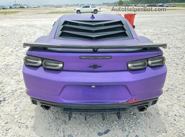 1G1FD1RS2K0151328 2019 CHEVROLET CAMARO Purple უკანა ხედი