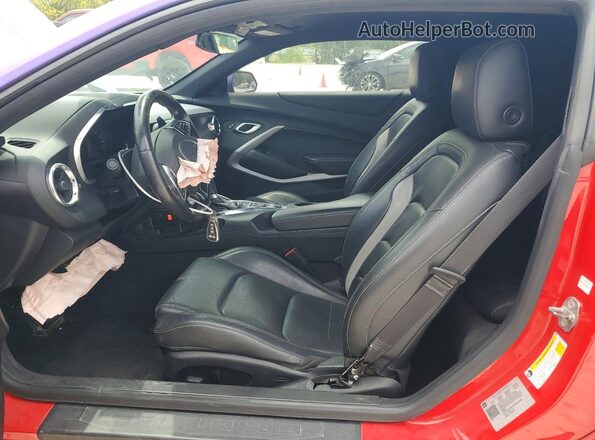 1G1FD1RS2K0151328 2019 CHEVROLET CAMARO Purple წინა სალონის ხედი