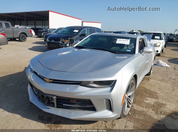 1G1FD1RS3G0126283 2016 CHEVROLET CAMARO Silver Առջևի ձախ երեք քառորդ տեսարան