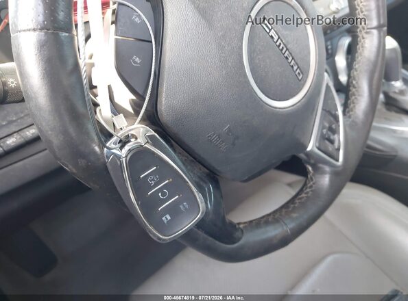 1G1FD1RS3G0126283 2016 CHEVROLET CAMARO Silver Առջևի վահանակի տեսք