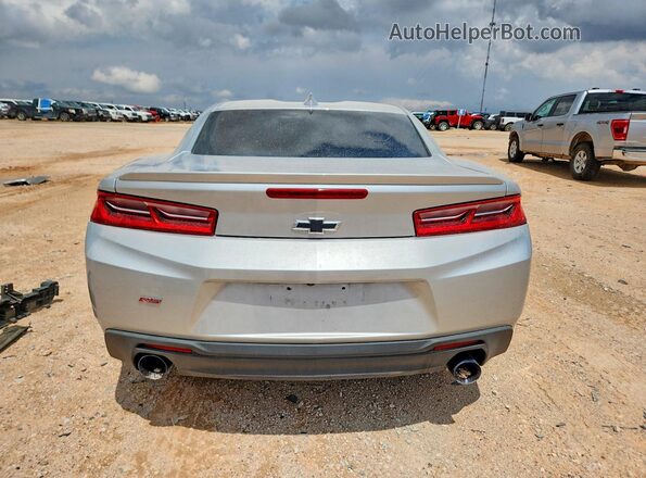 1G1FD1RS3J0162191 2018 CHEVROLET CAMARO Silver Rear view