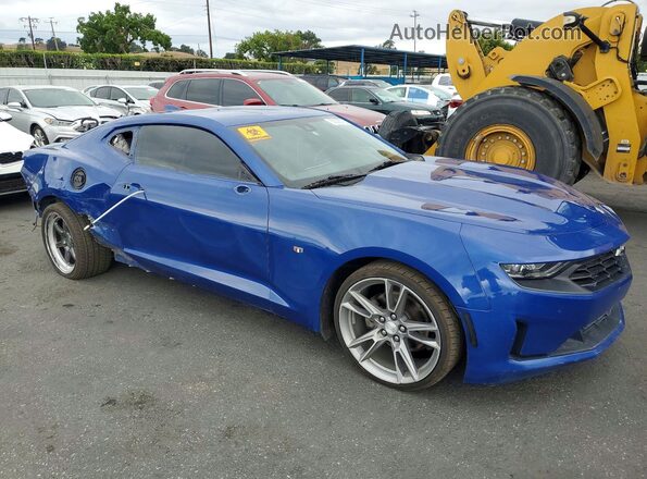 1G1FD1RS7K0108880 2019 CHEVROLET CAMARO Blue Front right
