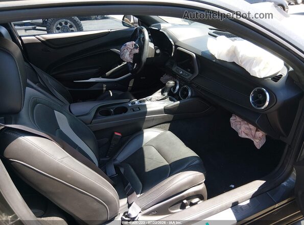 1G1FD1RS8G0126909 2016 CHEVROLET CAMARO Серый Вид салона спереди
