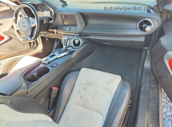 1G1FD1RS8L0115015 2020 CHEVROLET CAMARO Gray წინა პანელის ხედი