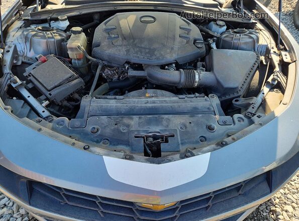 1G1FD1RS8L0115015 2020 CHEVROLET CAMARO Gray უკანა სალონის ხედი