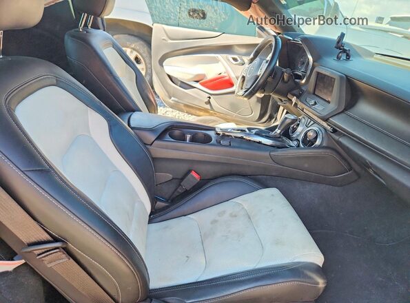1G1FD1RS8L0115015 2020 CHEVROLET CAMARO Gray უკანა სავარძლების ხედი