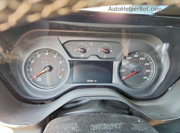 1G1FD1RS8L0115015 2020 CHEVROLET CAMARO Gray ხელსაწყოთა პანელის ხედი