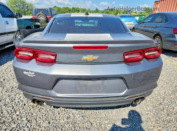 1G1FD1RS8L0115015 2020 CHEVROLET CAMARO Gray უკანა ხედი