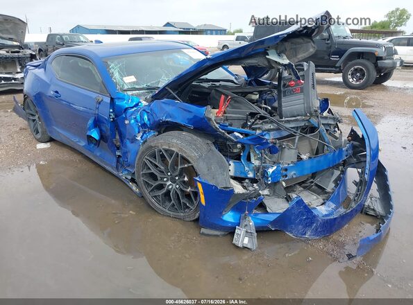 1G1FD1RS9H0153876 2017 CHEVROLET CAMARO Blue წინა ხედი