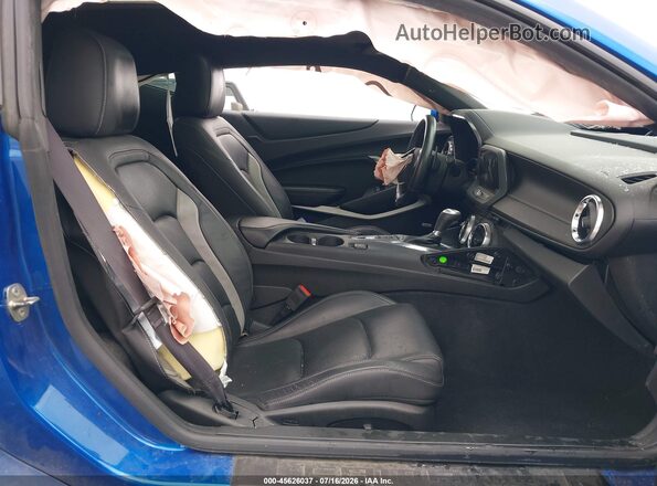 1G1FD1RS9H0153876 2017 CHEVROLET CAMARO Blue წინა სალონის ხედი
