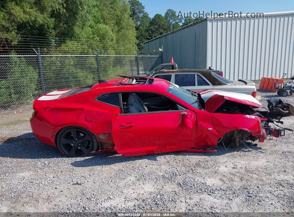 1G1FD1RX2G0165393 2016 CHEVROLET CAMARO Red უკანა სალონის ხედი