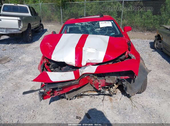 1G1FD1RX2G0165393 2016 CHEVROLET CAMARO Red ხელსაწყოთა პანელის ხედი