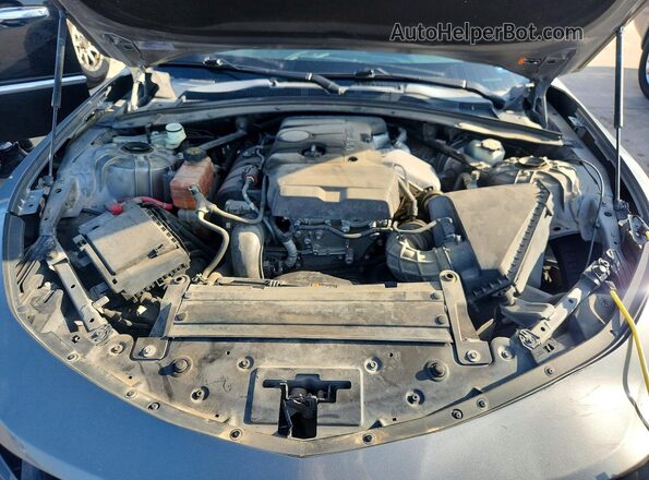 1G1FD1RX2L0142495 2020 CHEVROLET CAMARO Серый Вид задней части салона