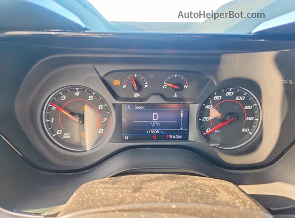 1G1FD1RX2L0142495 2020 CHEVROLET CAMARO Серый Вид щитка приборов
