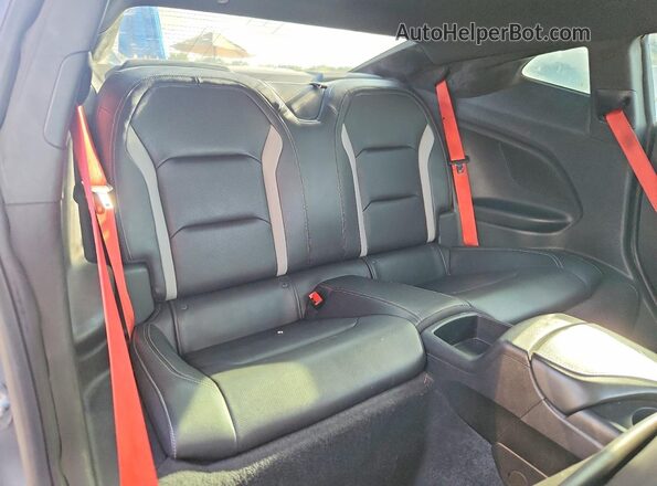 1G1FD1RX2L0142495 2020 CHEVROLET CAMARO Серый Вид задних сидений