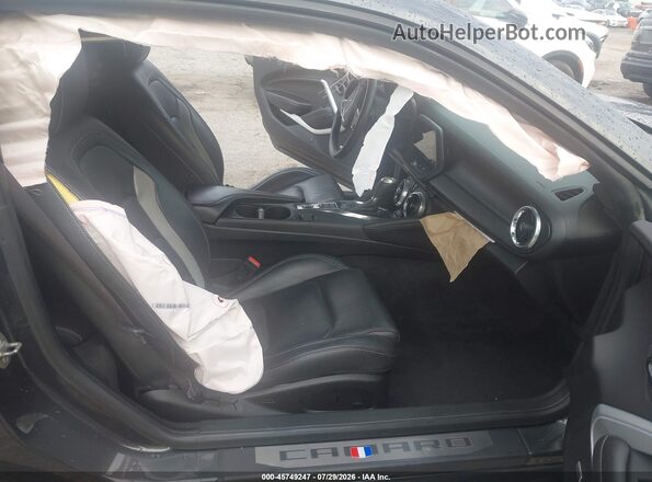 1G1FD1RX3H0193124 2017 CHEVROLET CAMARO Gray Widok wnętrza z przodu