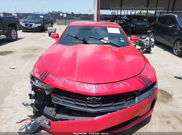 1G1FD1RX9M0104103 2021 CHEVROLET CAMARO Red Widok deski rozdzielczej