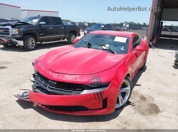 1G1FD1RX9M0104103 2021 CHEVROLET CAMARO Red Przód lewy