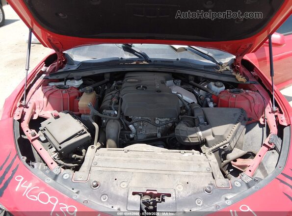 1G1FD1RX9M0104103 2021 CHEVROLET CAMARO Red Widok z tyłu