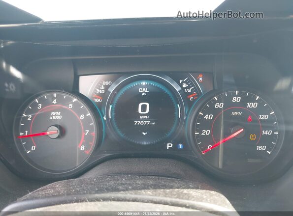 1G1FD1RXXH0149119 2017 CHEVROLET CAMARO Black Հետևի նստատեղերի տեսք