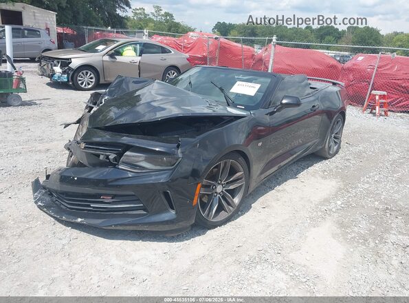 1G1FD3DS3G0181870 2016 CHEVROLET CAMARO Black Передня ліва чверть
