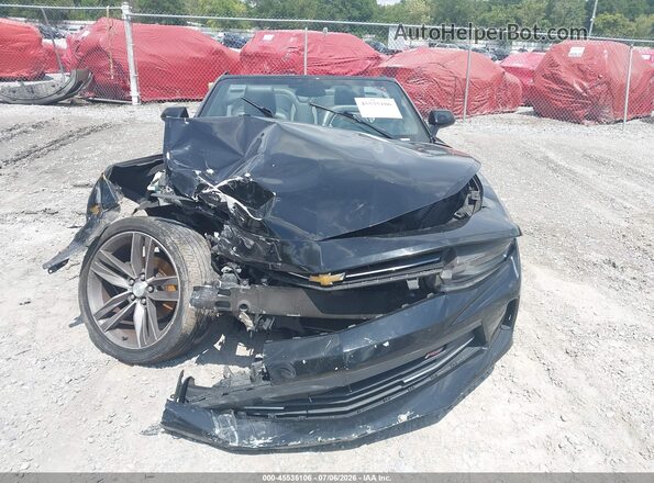 1G1FD3DS3G0181870 2016 CHEVROLET CAMARO Black Вид панелі приладів