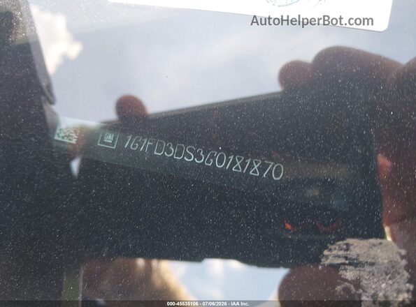1G1FD3DS3G0181870 2016 CHEVROLET CAMARO Black Вид підкапотного простору