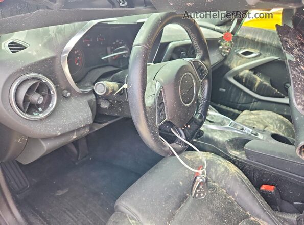 1G1FD3DS6P0149933 2023 CHEVROLET CAMARO Teal წინა პანელის ხედი