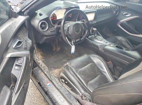 1G1FD3DS9H0105295 2017 CHEVROLET CAMARO Черный Вид панели приборов