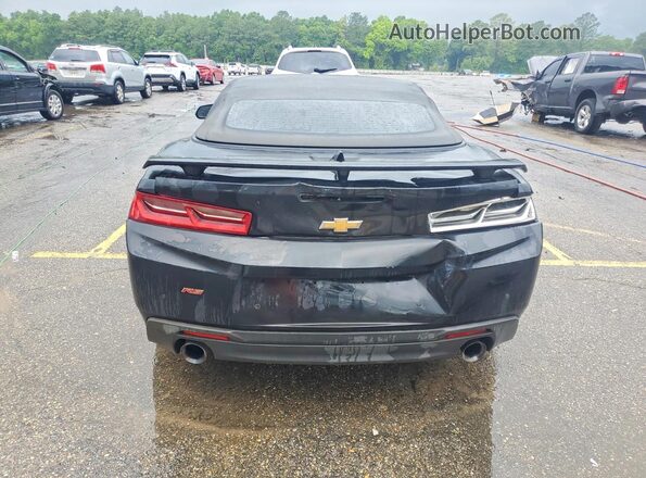 1G1FD3DS9H0105295 2017 CHEVROLET CAMARO Черный Вид сзади