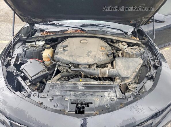 1G1FD3DS9H0105295 2017 CHEVROLET CAMARO Черный Вид задней части салона