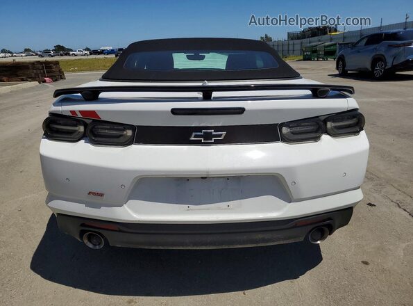 1G1FD3DS9P0109328 2023 CHEVROLET CAMARO White უკანა ხედი