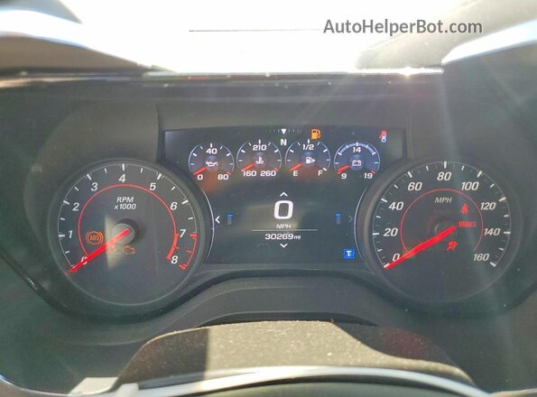 1G1FD3DS9P0109328 2023 CHEVROLET CAMARO White ხელსაწყოთა პანელის ხედი