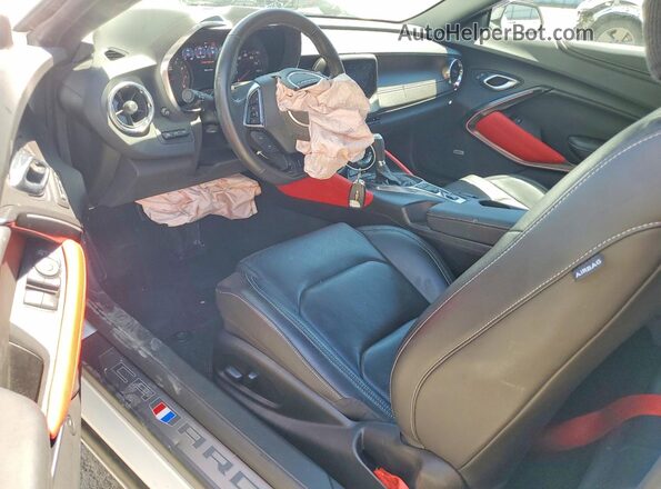 1G1FD3DS9P0109328 2023 CHEVROLET CAMARO White წინა პანელის ხედი