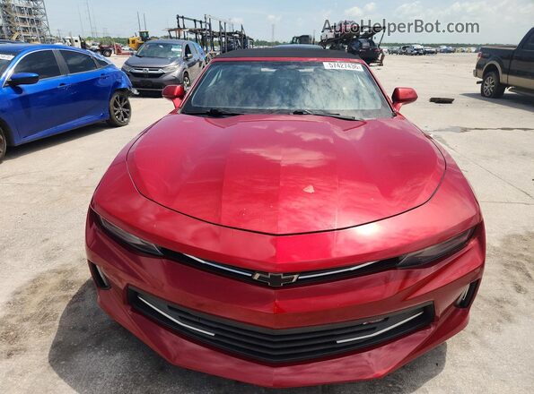 1G1FD3DSXH0212579 2017 CHEVROLET CAMARO Красный Вид спереди