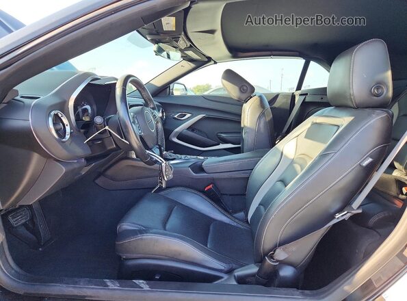 1G1FD3DX7P0151203 2023 CHEVROLET CAMARO Black Սալոնի դիմացի տեսք