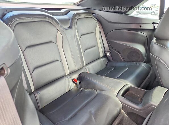 1G1FD3DX7P0151203 2023 CHEVROLET CAMARO Black Հետևի նստատեղերի տեսք