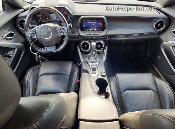 1G1FD3DX7P0151203 2023 CHEVROLET CAMARO Black Առջևի վահանակի տեսք