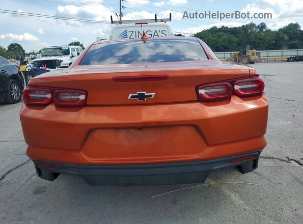 1G1FE1R70P0115850 2023 CHEVROLET CAMARO Orange Вид ззаду