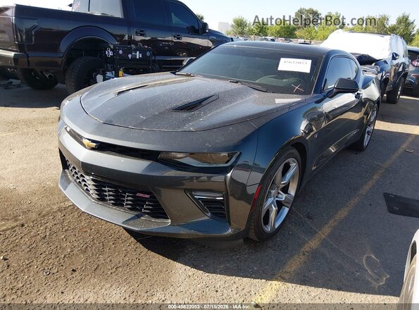 1G1FE1R71G0135637 2016 CHEVROLET CAMARO Gray წინა მარცხენა ხედი სამი მეოთხედიდან